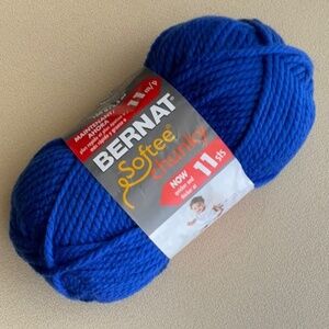 Bulky yarn - Royal blue (Left over)